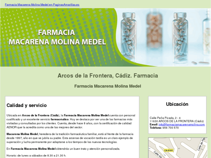 www.farmaciamacarenamolina.com