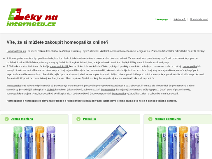 www.homeopatikaonline.cz