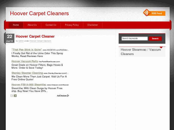 www.hoovercarpetcleaners.org