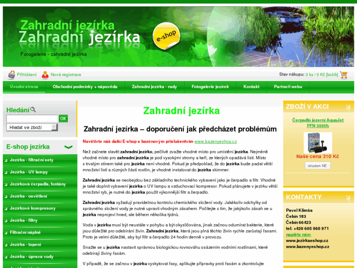 www.jezirkaeshop.cz