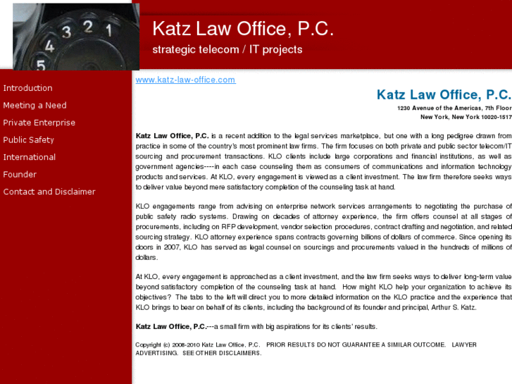 www.katz-law-office.com