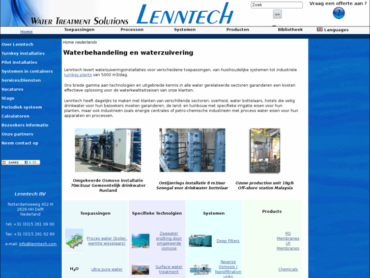 www.lenntech.nl