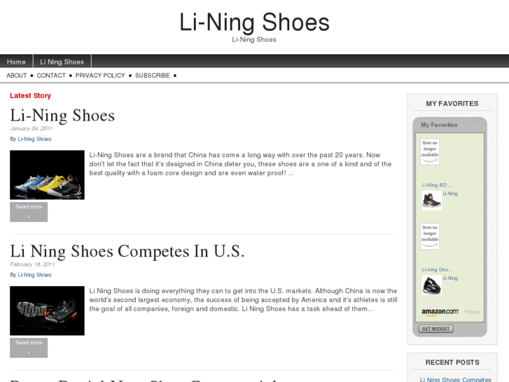 www.liningshoes.org