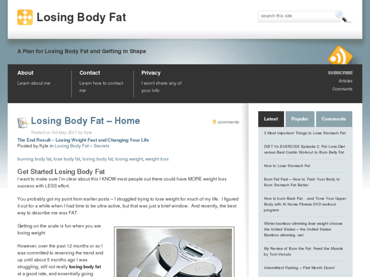 www.losing-body-fat.com