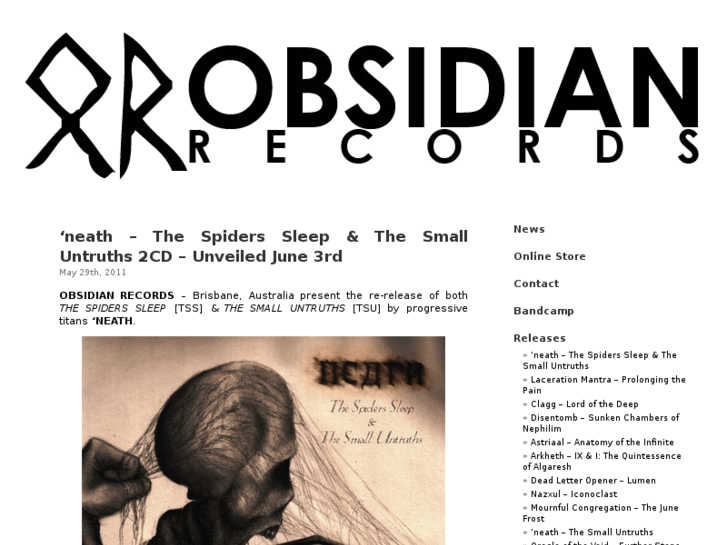 www.obsidianrecords.com