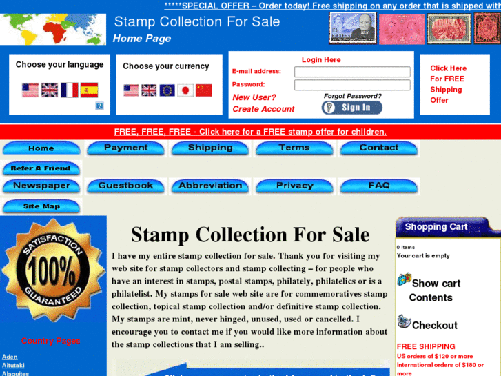 www.postalstampssale.com