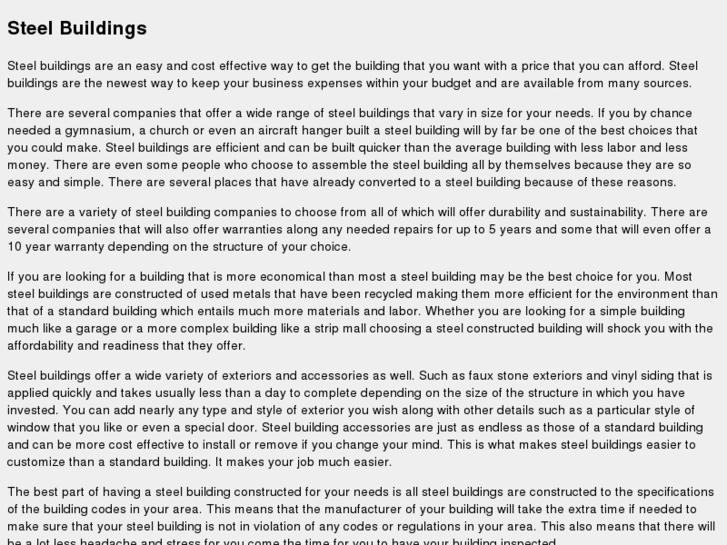 www.steelbuildings.info