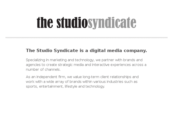 www.thestudiosyndicate.com