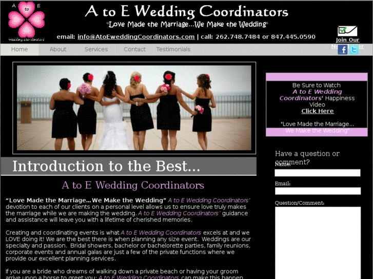 www.atoeweddingcoordinators.com