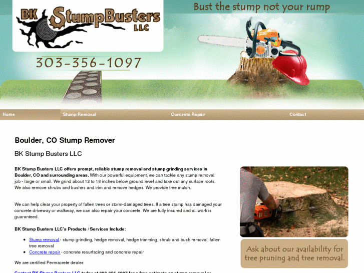 www.bkstumpbusters.com