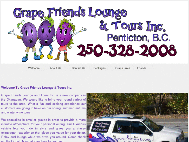 www.grapefriendsloungeandtours.com