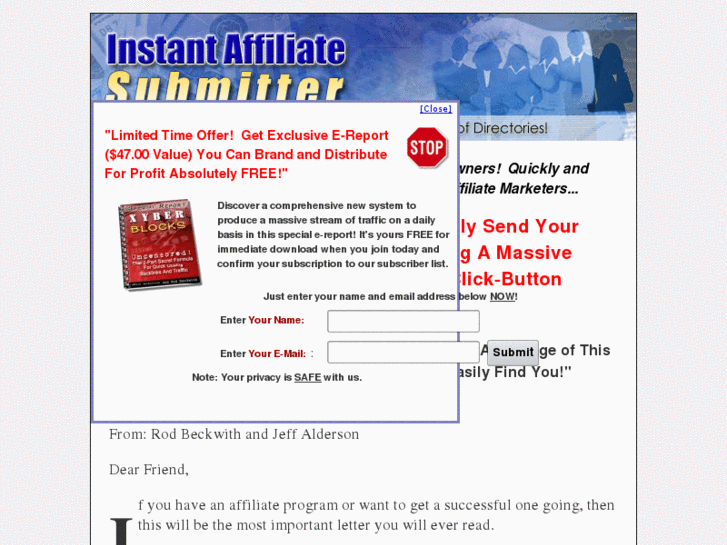 www.instantaffiliatesubmitter.com