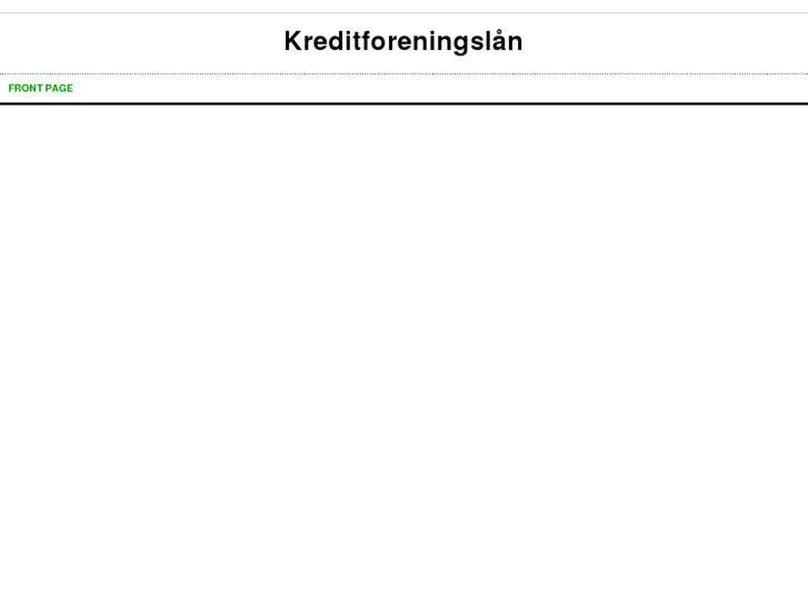 www.kreditforeningslaan.com