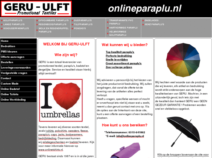 www.onlineparaplu.nl