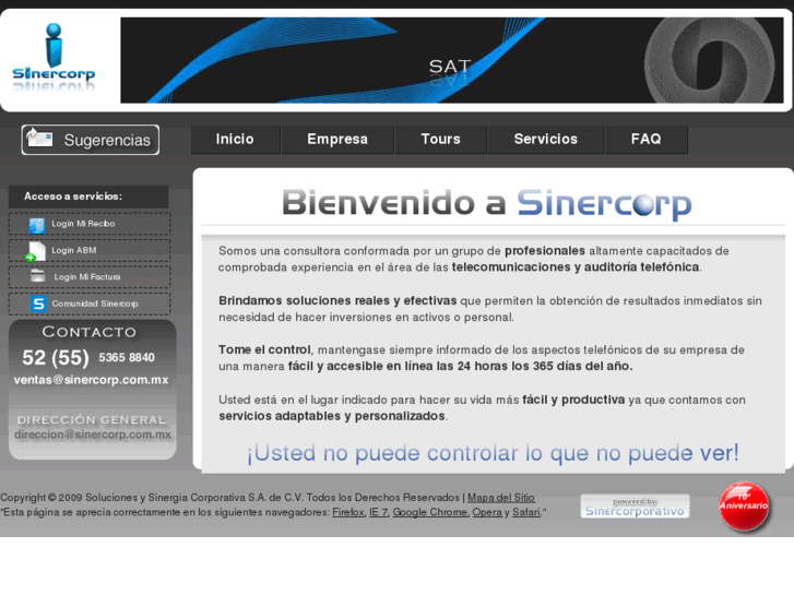 www.sinercorp.com