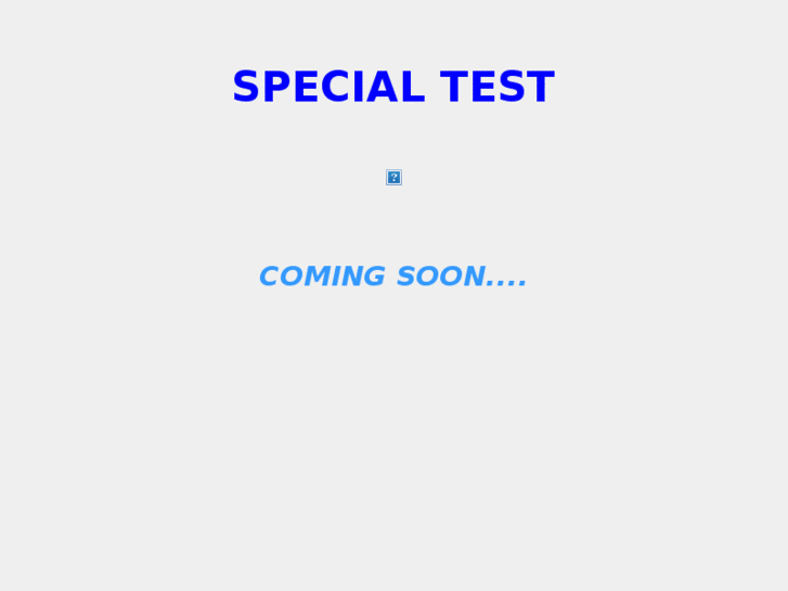 www.specialtest.in