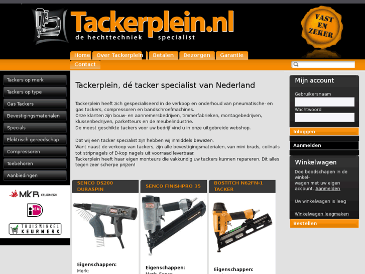 www.tackerplein.com