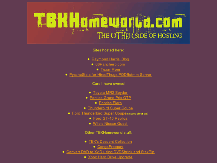 www.tbkhomeworld.com