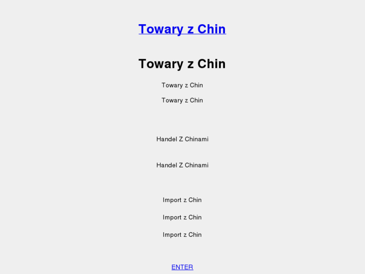 www.towaryzchin.com