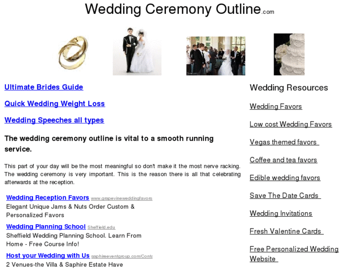 www.weddingceremonyoutline.com