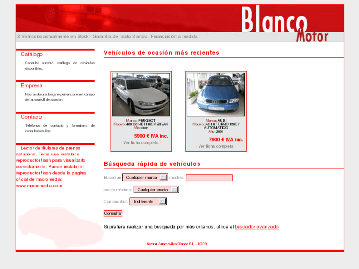 www.automovilesblancomotor.com