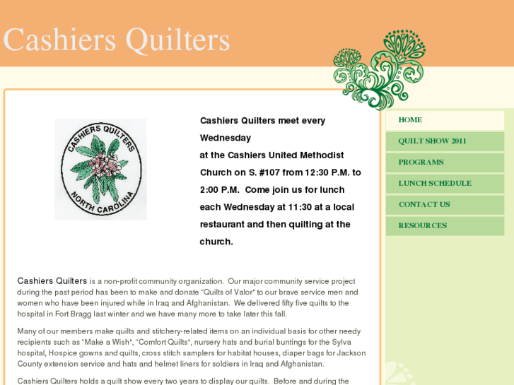 www.cashiersquilters.com