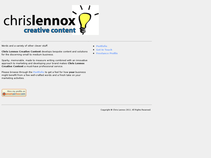 www.chrislennoxonline.eu