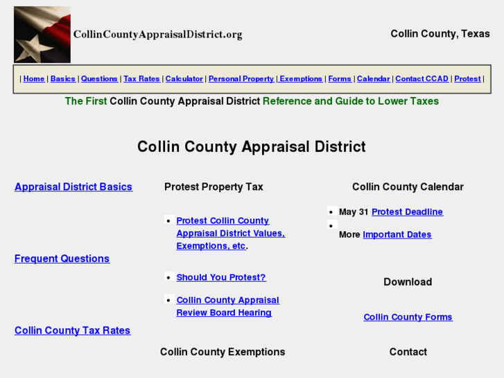 www.collincountyappraisaldistrict.org