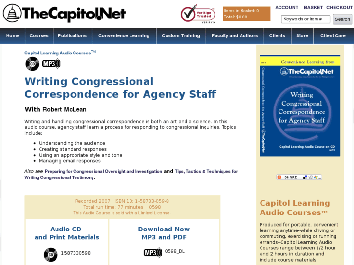 www.congressionalcorrespondence.com