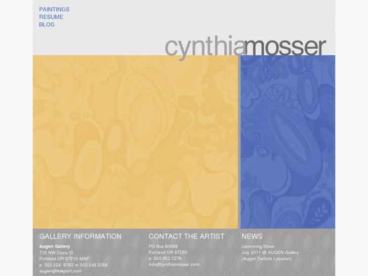 www.cynthiamosser.com