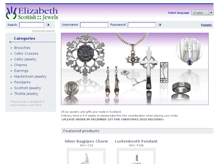 www.elizabethscottishjewels.com