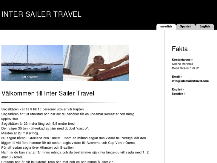 www.intersailertravel.com