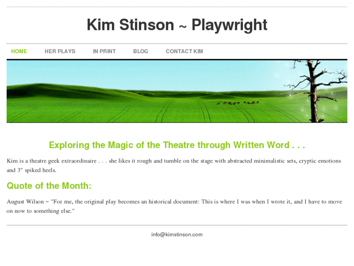 www.kimstinson.com