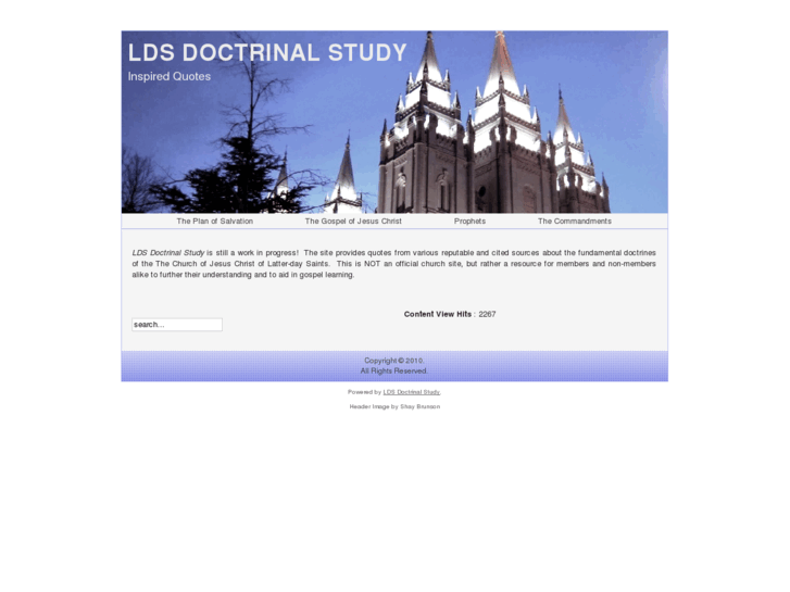 www.ldsdoctrinalstudy.com