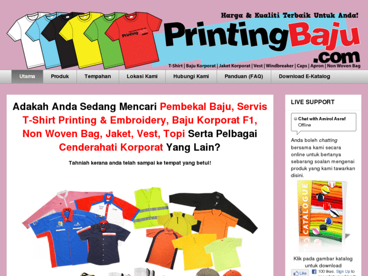 www.printingbaju.com