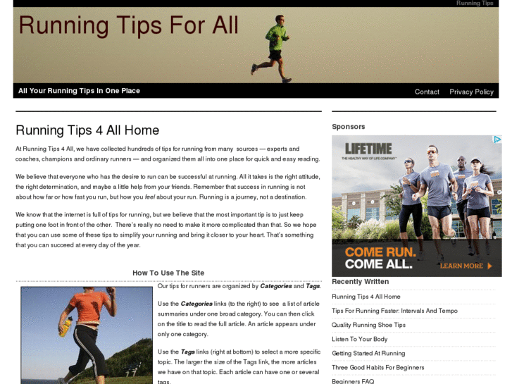 www.runningtips4all.com