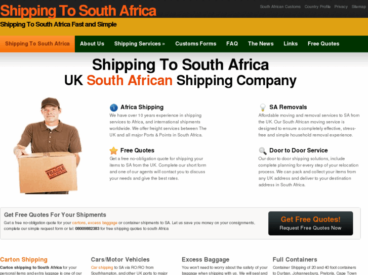 www.shippingtosouthafrica.biz