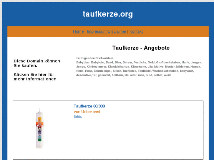 www.taufkerze.org