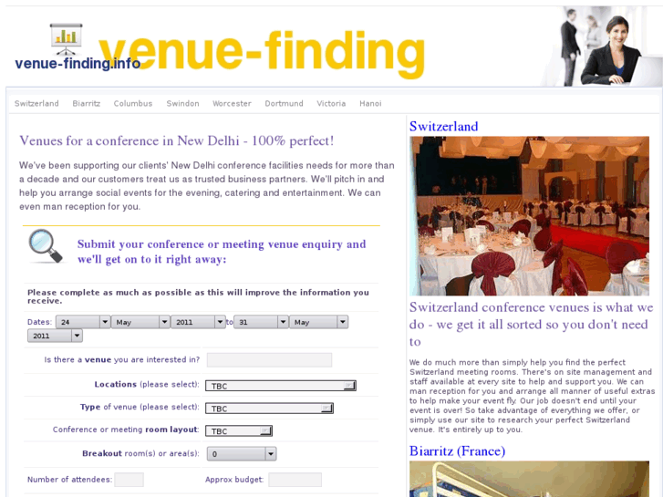 www.venue-finding.info