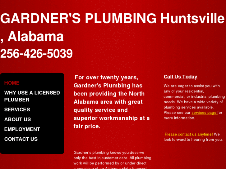 www.bradgardnersplumbing.com