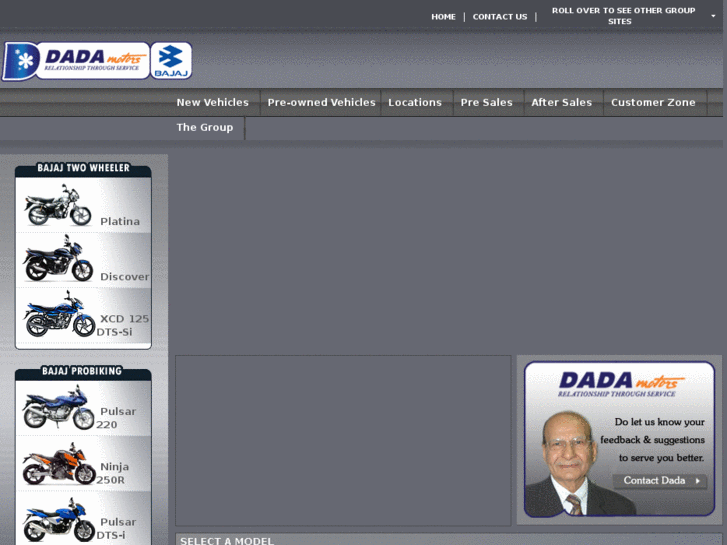 www.dadamotorsbajaj.com