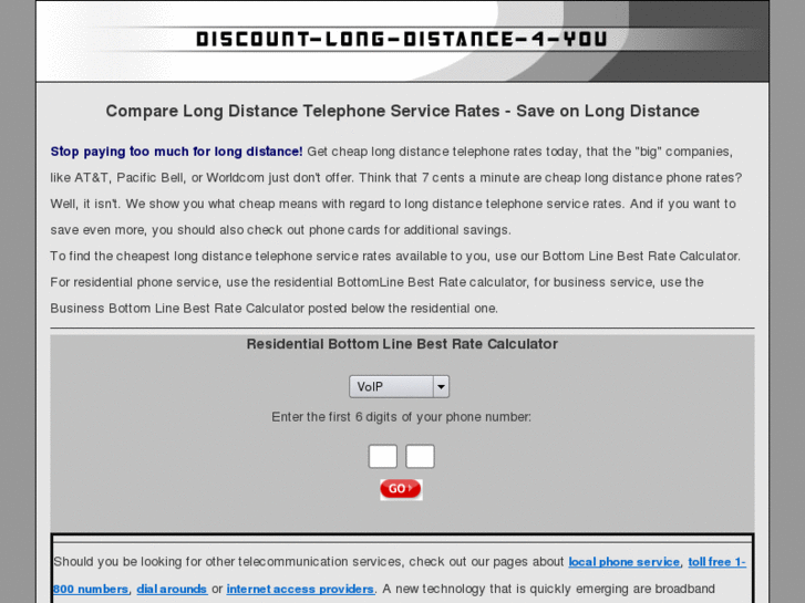 www.discount-long-distance-4-you.com