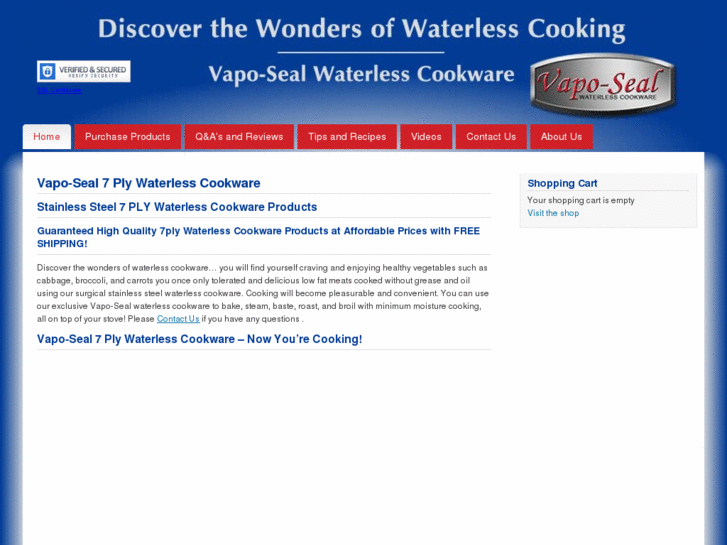 www.discoverwaterlesscooking.com