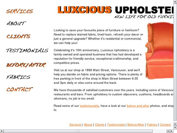 www.luxciousupholstery.com