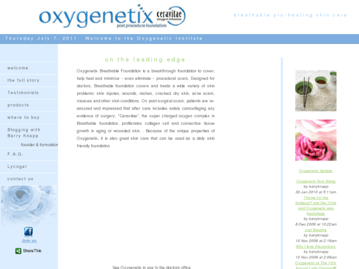 www.oxygenetix.net