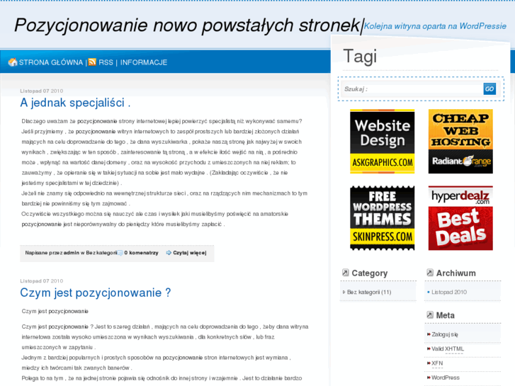 www.pozycjonowanie-nowo-powstalych-stronek.com.pl