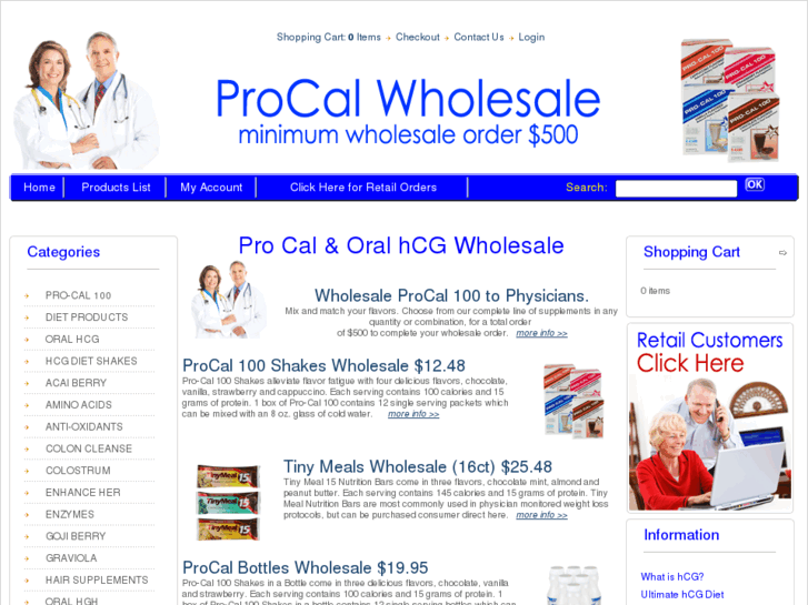 www.procalwholesale.com