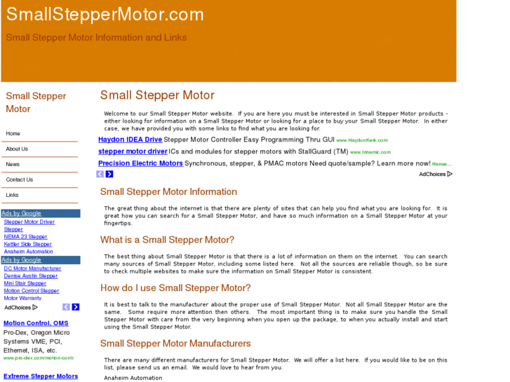 www.smallsteppermotor.com