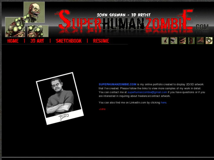 www.superhumanzombie.com