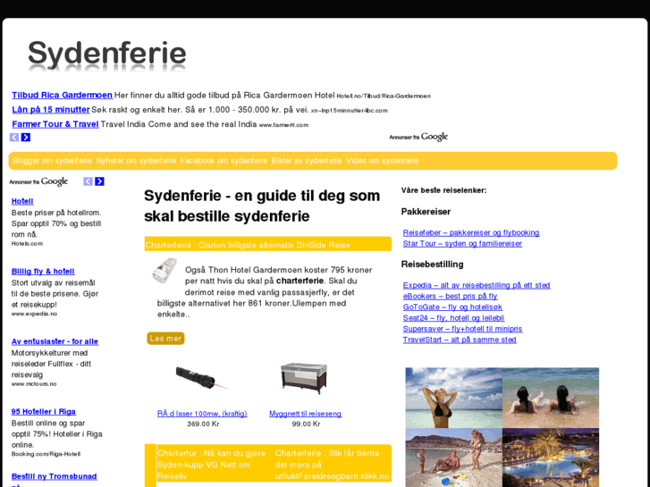 www.sydenferie.org